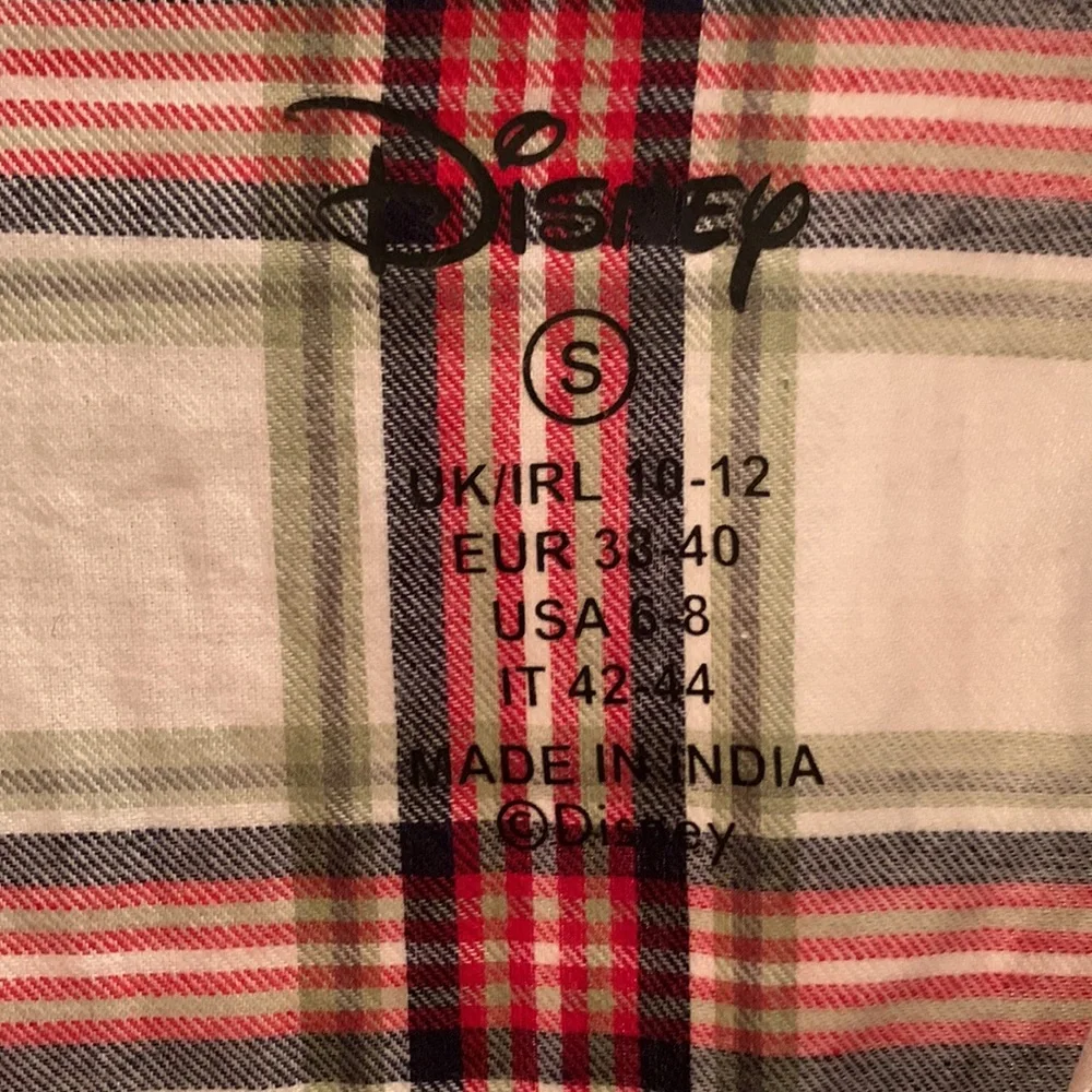 Primark Disney Christmas Mickey Pajama Shirt - Picture 4 of 4